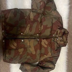 Camouflage Puffer Jacket